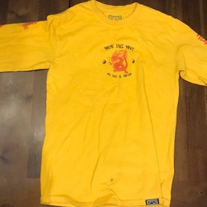 Mens Small Open925 Wok This Way Long Sleeve